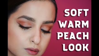 Soft Warm Peach Look | Makeup look | Trendy Makeup Look | Cheeky Look | Soft Makeup Look screenshot 2