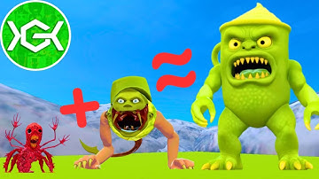 Nextbot in Playground mod SECRET UPDATE unlock LIN GANG MELON MATCHA LATTE INFECTED vs TI TI SAHUR!