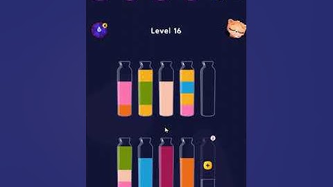 Get Color  -  Water Sort Puzzle level 16 | Mobile Games