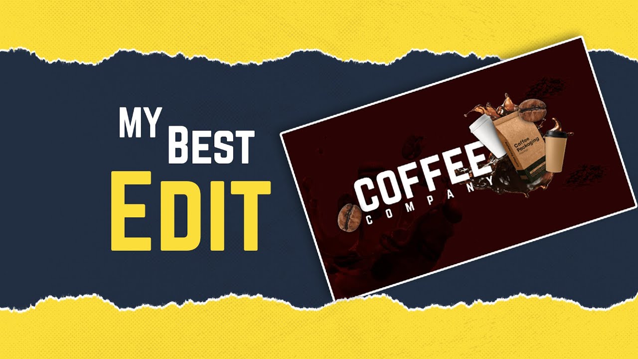 My best Edit [ Coffee product mockup ]