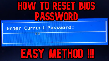 How to Reset BIOS Password  (Enter Current Password) too easy way!!!!
