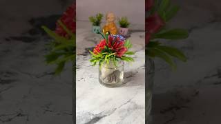Sea shells🐚 craft | miniature vase 🏺 decoration ideas #art #craft #shorts