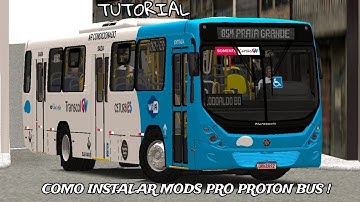 TUTORIAL DE COMO INSTALAR MODS PRO PROTON BUS 2025 !