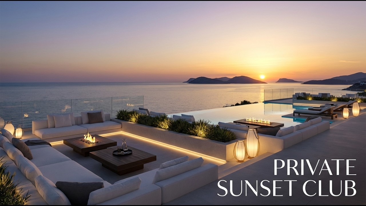 Private Sunset Club 🌅 Luxury Ambient Lounge by the Sea (30 Minutes)