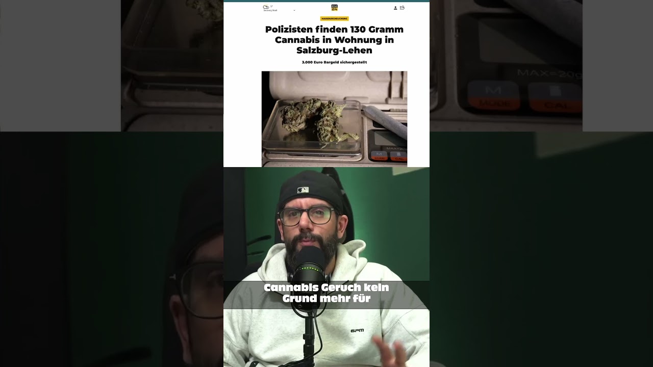 HAUSDURCHSUCHUNG wegen 🥦 Geruch nach KURIOSER Verkehrskontrolle vor der Türe in Österreich!