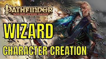 Wizard Character Creation for Pathfinder 2E 🔴#4k LIVE
