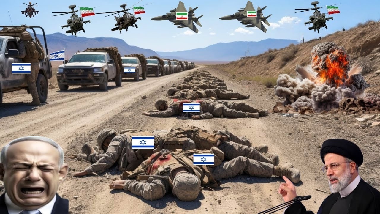 USA Fighter Jets & Irani Helicopters Attack on Israeli Military Convoy & Airport of Tel-Aviv - GTA 5