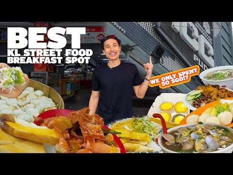 EPIC KL Breakfast Tour at ICC PUDU SUPER AFFORDABLE STREET FOOD We Spent Less Than 50