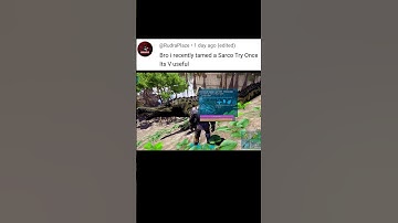 Sarco Taming ☠️ #arkmobile #arkultimatemobileedition #novastrike