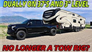 'I Really Screwed Up My Dually Adding A Level And 37's...' No Longer Tow Worthy?
