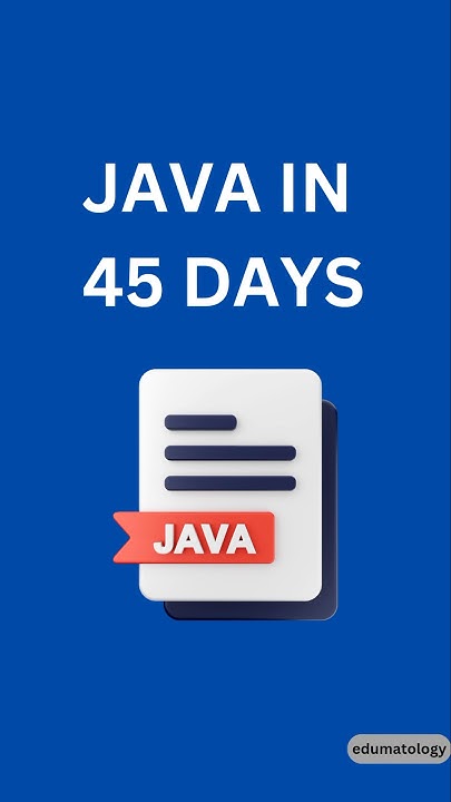 Java in 45 days | java | java learning | #shorts #java #coding # ...