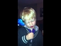 Charlie sings Lego house (funny/cute)