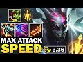 Iron 2 player tells me to build Max Attack Speed Shaco.. so I tried it and get 3.36 attack speed
