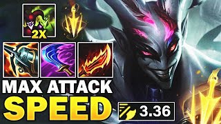 Iron 2 player tells me to build Max Attack Speed Shaco.. so I tried it and get 3.36 attack speed