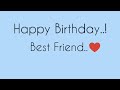 Heart touching birthday wish for Best Friend..! || happy birthday #shorts