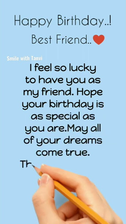 Ucapan selamat ulang tahun yang menyentuh hati untuk Sahabat Terbaik..! || selamat ulang tahun #shorts