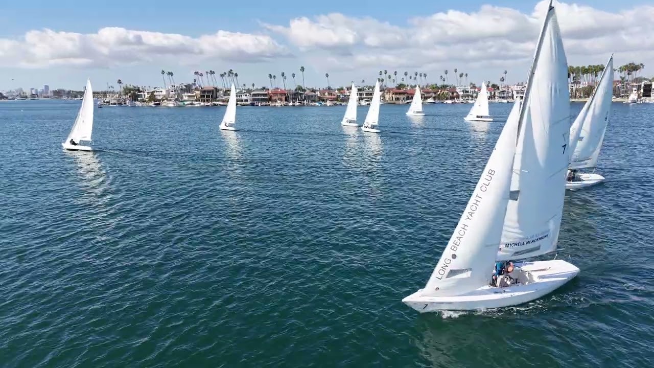 ⁣2025 Club Championship Adult Sail Off   Race 4 start & weather mark