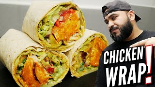 THE BEST CHICKEN TIKKA WRAP (ChefMaker)