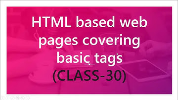 HTML CLASS-30 (SINGLE LINE TEXT INPUT CONTROL & PASSWORD INPUT CONTROL)