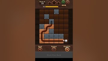 Roll The Ball Slide Puzzle 2 - Basic A Level 19 Walkthrough