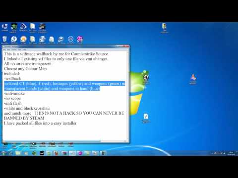 YouTube- New 2010  Counter strike Source Materials multicolor wallhack (vac secure for ever)