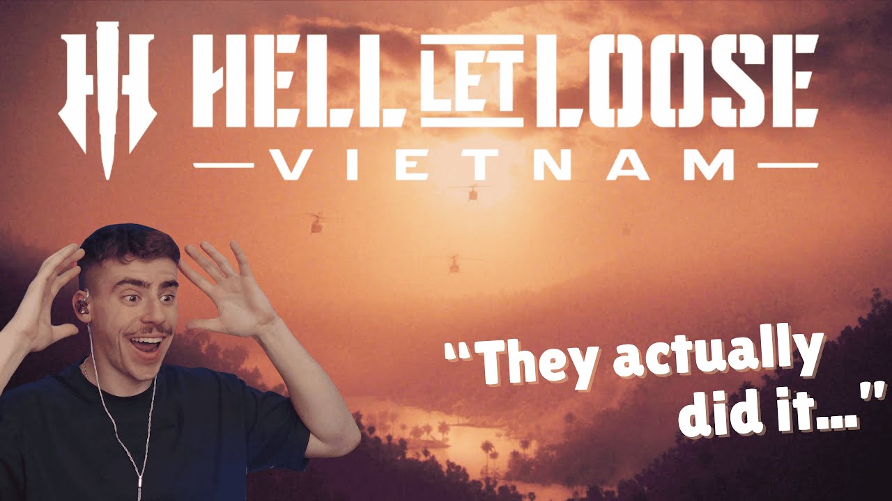 HELL LET LOOSE: VIETNAM Reveal Trailer | Live Reaction & Breakdown