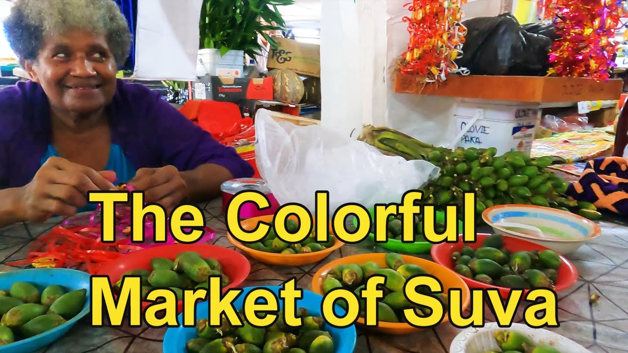 Овощной рай: рынок в Суве, Фиджи. Часть 2