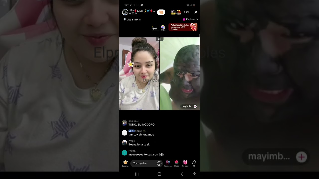 mayimbu cumpliendo sus retos extremos  en tik tok