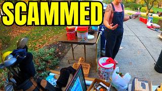 DID I GET SCAMMED AT THIS YARD SALE?