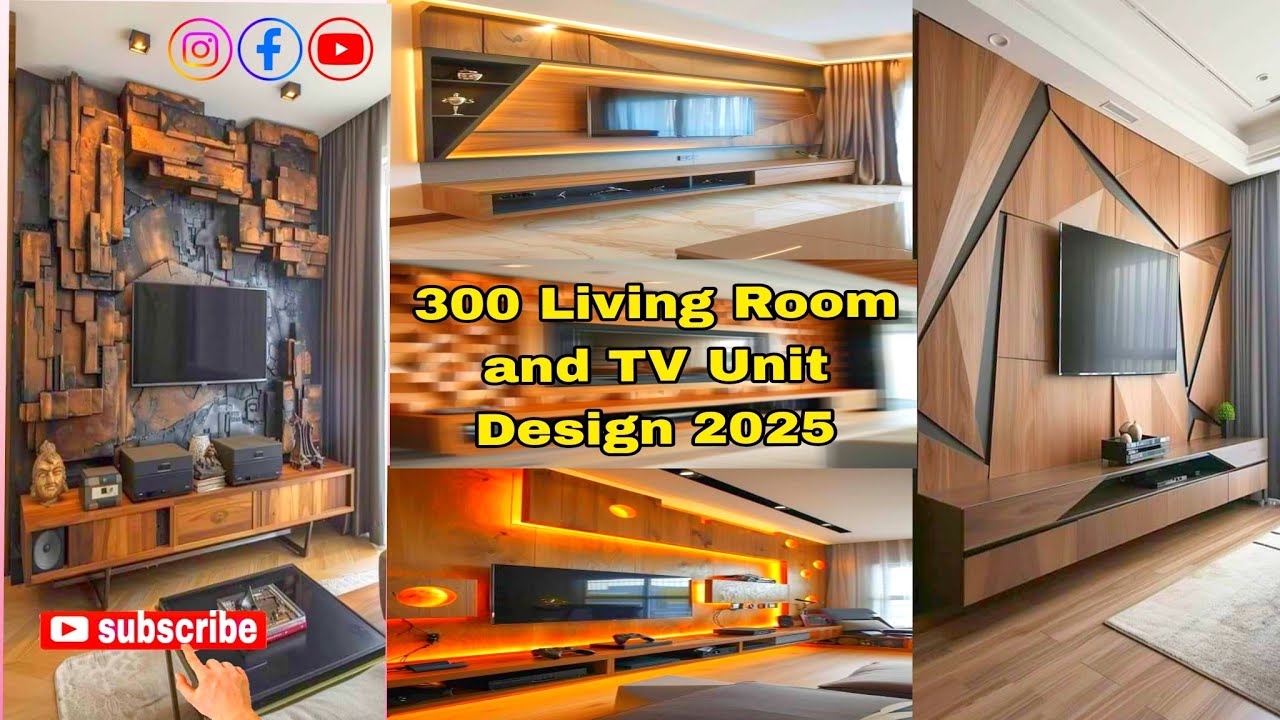 300 Living Room And TV Unit Design Ideas TV Wall Unit Designs 2025 Maxresdefault