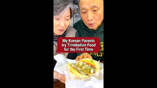 Korean Parents try Trinidadian Food for the First Time