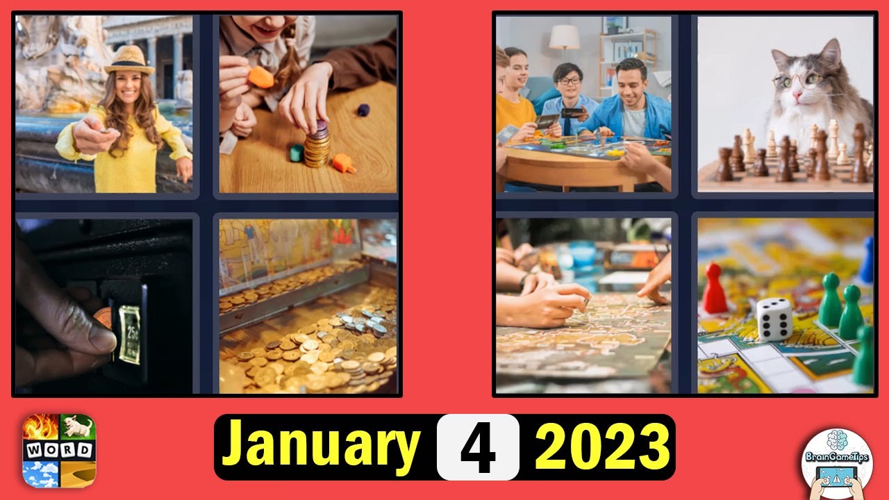 4 Pics 1 Word - January 4 2023 Daily Puzzle Answer