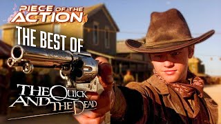 Cowboys & Heartbreak The Quick & The Dead Leonardo Di Caprio, Russell Crowe, & Sharon Stone