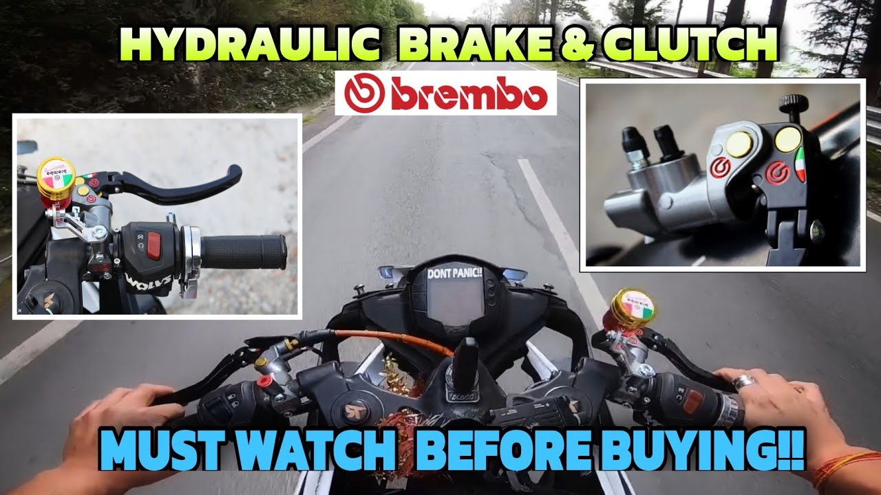Brembo Hydraulic Brake & Clutch installation in Ktm Rc200 | Honest Review | Brakes Upgrade #brembo
