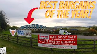 3 Very Different CAR BOOT SALES In One Day  Bargains Found! #ebayseller #reseller #carbootsale