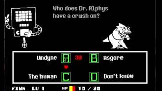 Undertale Laboratory Tutorial Alphys/Box Mettaton
