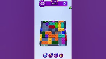 Color Block Jam Level 254 Solution Walkthrough#colorblockjam #gaming #games #colorblockjamgame #game