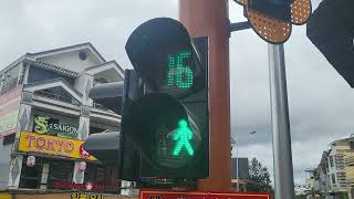 Traffic lights Vietnam Pedestrian signal Countdown number