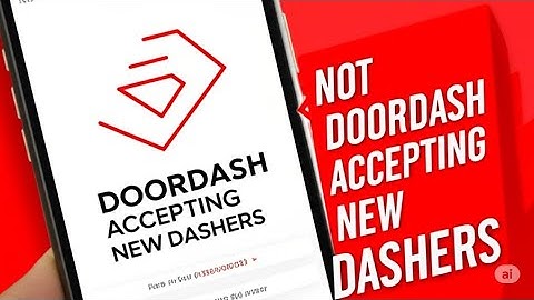 DOORDASH NOT ACCEPTING NEW DASHERS FIX 2025   FULL GUIDE