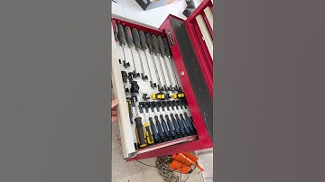 Using the  ​⁠@Toolgrid system to organize the screw driver drawer. It’s really fun actually!