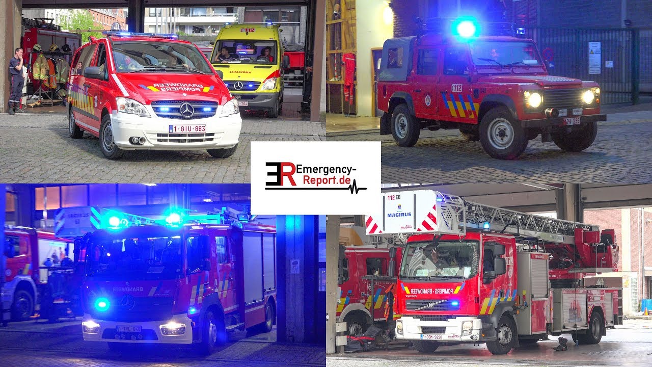 [EINSATZFAHRTEN IN BRÜSSEL]- Feuerwehr | Rettungsdienst | Polizei -[BRANDWEER - POLITIE - AMBULANCE]