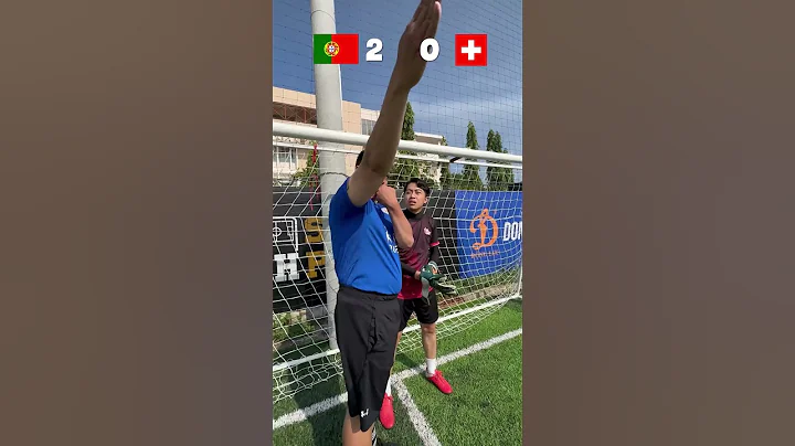 Thủ môn Thuỵ Sĩ CrisDevilGamer vs Bồ Đào Nha #shorts