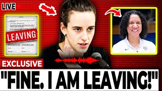 Live Caitlin Clark Quits Team Usa After Being Benched