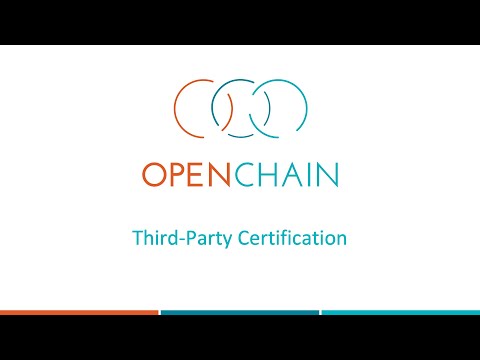 OpenChain 2.1 - ISO/IEC5230 Third-Party Certification