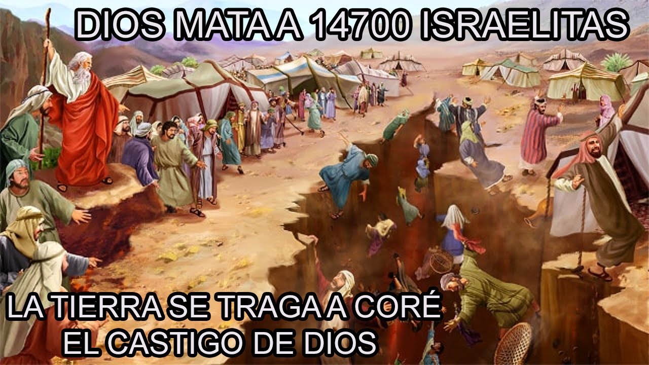 la REBELIÓN DE CORÉ y el CASTIGO DE DIOS (Números 16) YouTube la REBELIÓN DE CORÉ y el CASTIGO DE DIOS (Números 16) YouTube