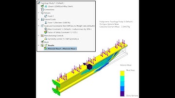 Topology Study in SolidWorks