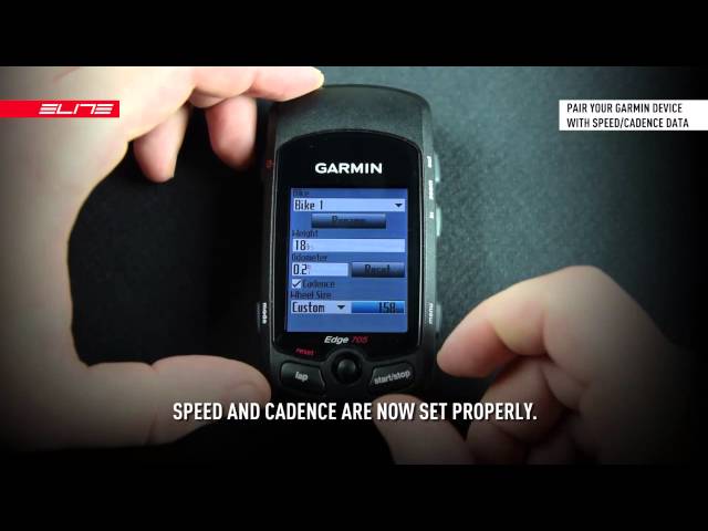 HOW TO configure Garmin Edge 705 your Elite trainer with Misuro B+ - YouTube