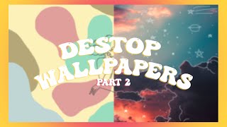 DIY aesthetic desktop wallpapers | photoshop Part 2