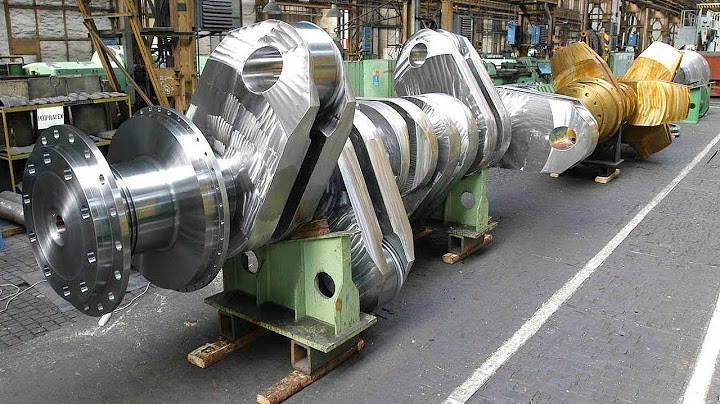 MAIOR MOTOR À DIESEL JÁ CONSTRUÍDO SISTEMA DE PRODUÇÃO.