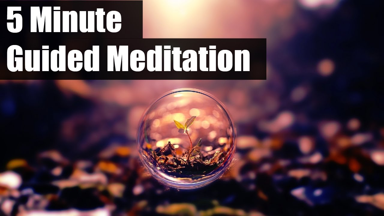5 Minute Guided Meditation - Body Scan For Relaxation, Tension and ...